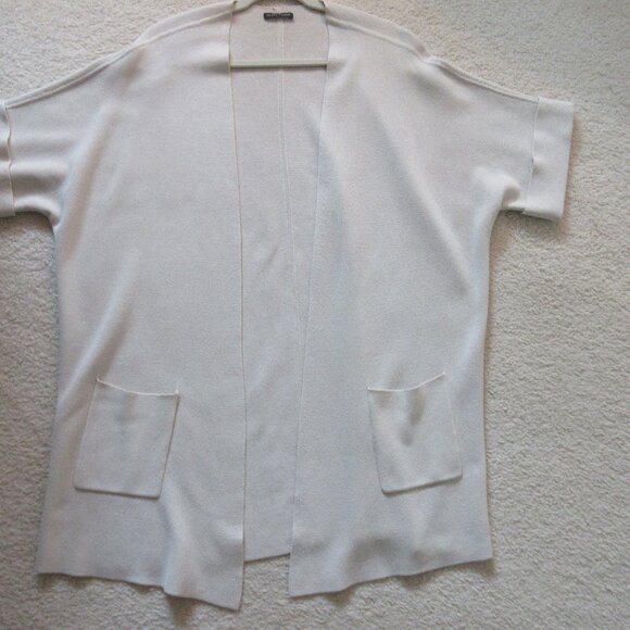 EILEEN FISHER THE ICONS Mid-Length Silk and Organic Cotton Interlock Mid-Length - Picture 2 of 7